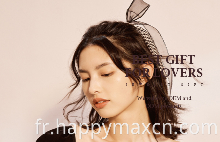Sumando 2022 Fashionable Hot Sale Ladies Accessoires Wig Bowknot Hair Band